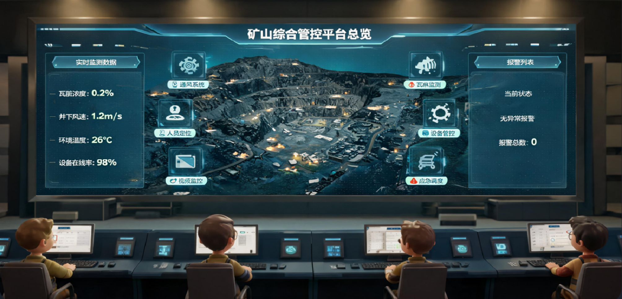 矿山数字化智能管控
